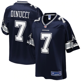 Men's Dallas Cowboys Ben DiNucci NFL Pro Line Navy Player Jersey