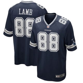 Men's Dallas Cowboys CeeDee Lamb Nike Navy 2020 NFL Draft First Round Pick Game Jersey