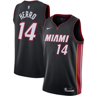 Men's Miami Heat Tyler Herro Nike Black 2020-21 Swingman Jersey - Icon Edition