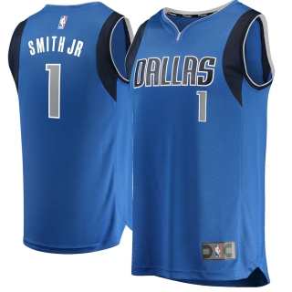 Men's Dallas Mavericks Dennis Smith Fanatics Branded Blue Fast Break Replica Jersey - Icon Edition