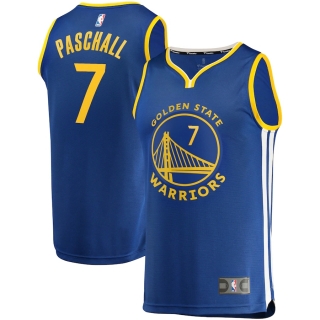 Men's Golden State Warriors Eric Paschall Fanatics Branded Royal Fast Break Replica Jersey - Icon Edition