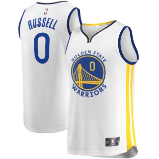 Men's Golden State Warriors D'Angelo Russell Fanatics Branded White Fast Break Replica Player Jersey - Association Edition