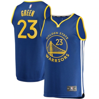 Men's Golden State Warriors Draymond Green Fanatics Branded Royal Fast Break Replica Player Team Jersey - Icon Edition