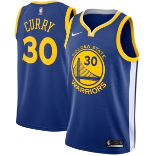 Men's Golden State Warriors Stephen Curry Nike Royal Swingman Jersey - Icon Edition