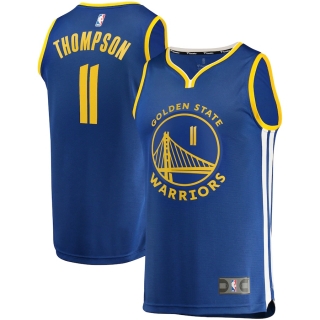 Men's Golden State Warriors Klay Thompson Fanatics Branded Royal Fast Break Replica Player Jersey - Icon Edition