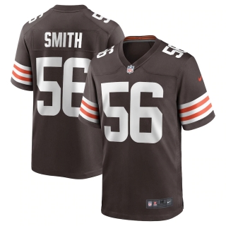 Men's Cleveland Browns Malcolm Smith Nike Brown Game Jersey