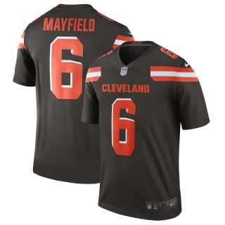Men's Cleveland Browns Baker Mayfield Nike Brown Legend Jersey