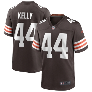 Men's Cleveland Browns Leroy Kelly Nike Brown Game Retired Player Jersey