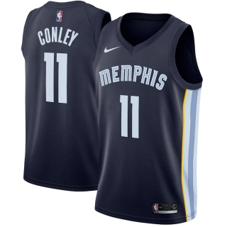 Men's Memphis Grizzlies Mike Conley Nike Navy Swingman Jersey - Icon Edition