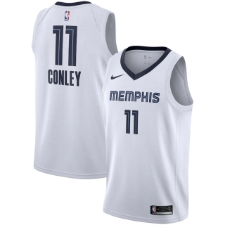 Men's Memphis Grizzlies Mike Conley Nike White Replica Swingman Jersey - Association Edition