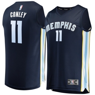 Men's Memphis Grizzlies Mike Conley Fanatics Branded Navy Fast Break Replica Jersey - Icon Edition