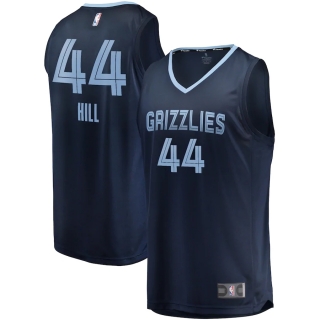 Men's Memphis Grizzlies Solomon Hill Fanatics Branded Navy Fast Break Player Jersey - Icon Edition