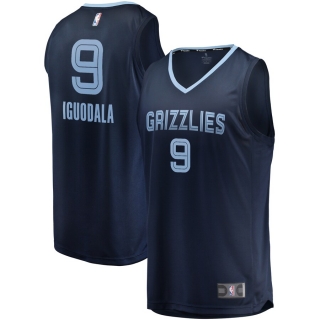 Men's Memphis Grizzlies Andre Iguodala Fanatics Branded Navy Fast Break Player Jersey - Icon Edition