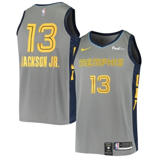 Men's Memphis Grizzlies Jaren Jackson Jr Nike Gray Swingman Jersey