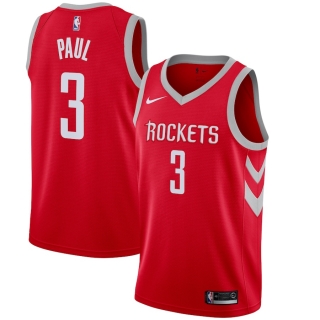 Men's Houston Rockets Chris Paul Nike Red Swingman Jersey Icon Edition