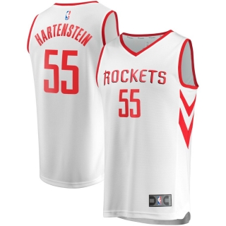 Men's Houston Rockets Isaiah Hartenstein Fanatics Branded White Fast Break Replica Player Jersey - Association Edition