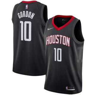 Men's Houston Rockets Eric Gordon Nike Black Swingman Jersey Statement Edition
