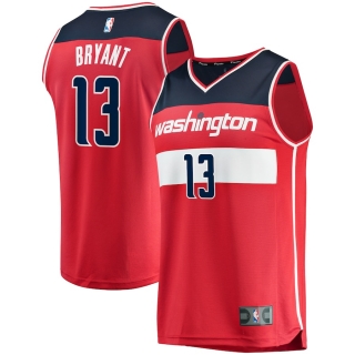Men's Washington Wizards Thomas Bryant Fanatics Branded Red Fast Break Replica Jersey - Icon Edition