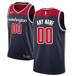 Men's Washington Wizards Nike Navy Custom Swingman Jersey - Statement Edition