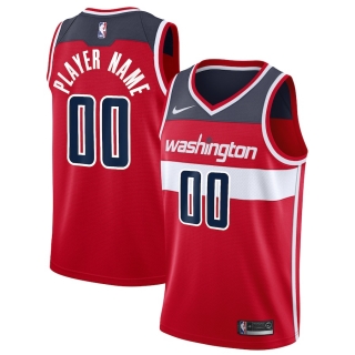 Men's Washington Wizards Nike Red 2020-21 Swingman Custom Jersey – Icon Edition