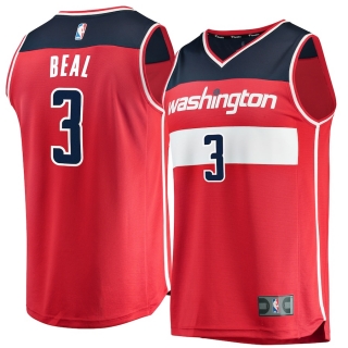 Men's Washington Wizards Bradley Beal Fanatics Branded Red Fast Break Replica Jersey - Icon Edition