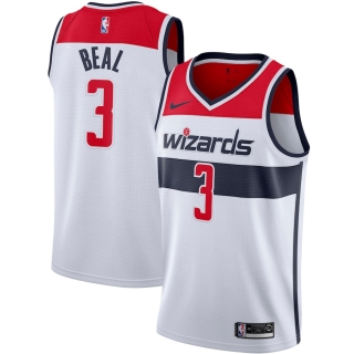 Men's Washington Wizards Bradley Beal Nike White 2019-2020 Swingman Jersey - Association Edition