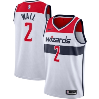 Men's Washington Wizards John Wall Nike White 2019-2020 Swingman Jersey - Association Edition