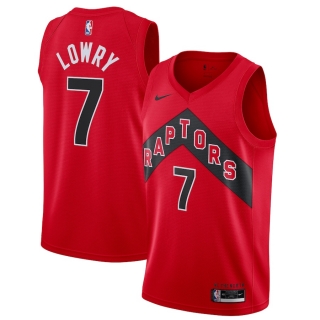 Men's Toronto Raptors Kyle Lowry Nike Red 2020-21 Icon Swingman Jersey