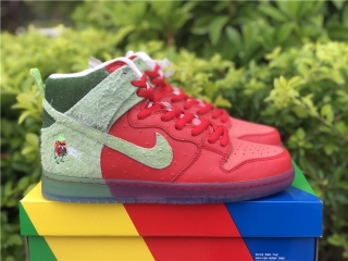 Authentic Nike SB Dunk High “Strawberry Cough