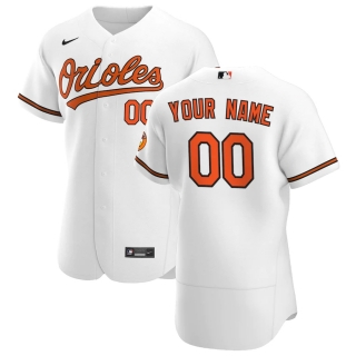 Men's Baltimore Orioles Nike White 2020 Home Authentic Custom Jersey