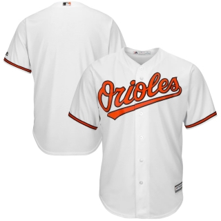 Men's Baltimore Orioles Majestic White Home Big & Tall Cool Base Team Jersey