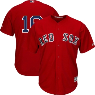 Men's Boston Red Sox Andrew Benintendi Majestic Scarlet Alternate Official Replica Cool Base Player Jersey