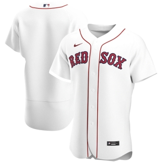 Men's Boston Red Sox Nike White Home 2020 Authentic Team Jersey