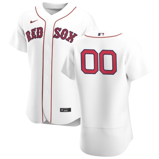 Men's Boston Red Sox Nike White 2020 Home Authentic Custom Jersey