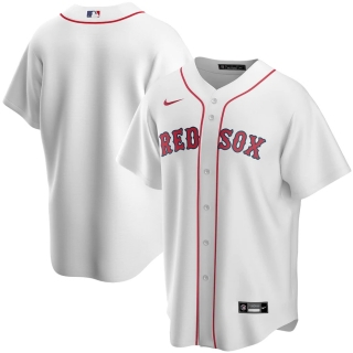 Men's Boston Red Sox Nike White Home 2020 Replica Team Jersey
