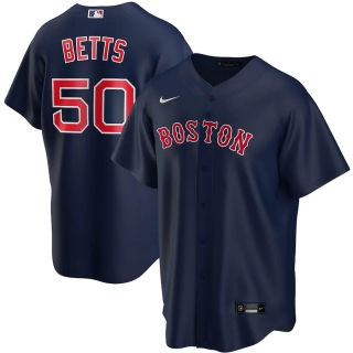 Men's Boston Red Sox Mookie Betts Nike Navy Alternate 2020 Replica Player Jersey