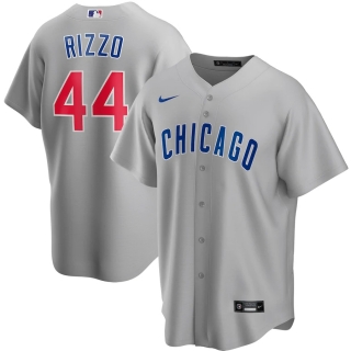 Men's Chicago Cubs Anthony Rizzo Nike Gray Road 2020 Replica Player Jersey