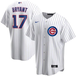 Men's Chicago Cubs Kris Bryant Nike White Home 2020 Replica Player Jersey