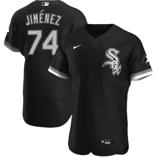 Men's Chicago White Sox Eloy Jimenez Nike Black Alternate 2020 Authentic Player Jersey