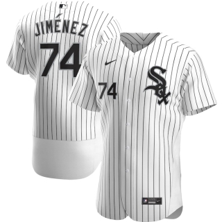 Men's Chicago White Sox Eloy Jimenez Nike White Home 2020 Authentic Player Jersey