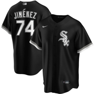 Men's Chicago White Sox Eloy Jimenez Nike Black Alternate 2020 Replica Player Jersey