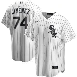 Men's Chicago White Sox Eloy Jimenez Nike White Home 2020 Replica Player Jersey