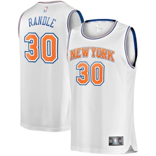 Men's New York Knicks Julius Randle Fanatics Branded White Fast Break Player Replica Jersey - Statement Edition