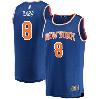 Men's New York Knicks Ivan Rabb Fanatics Branded Royal Fast Break Player Jersey - Icon Edition