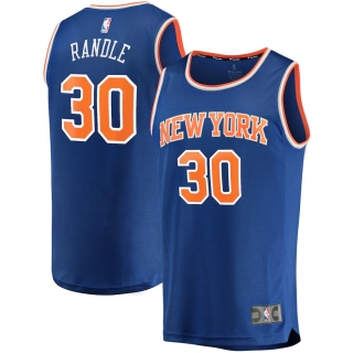 Men's New York Knicks Julius Randle Fanatics Branded Blue Fast Break Player Replica Jersey - Icon Edition