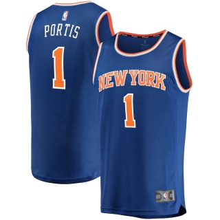 Men's New York Knicks Bobby Portis Fanatics Branded Blue Fast Break Replica Jersey - Icon Edition