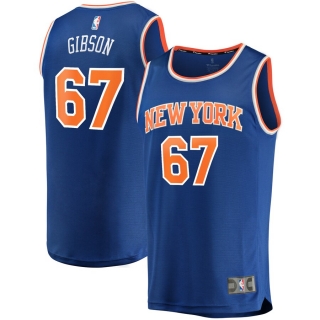 Men's New York Knicks Taj Gibson Fanatics Branded Blue Fast Break Player Replica Jersey - Icon Edition