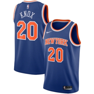 Men's New York Knicks Kevin Knox Nike Blue Swingman Jersey