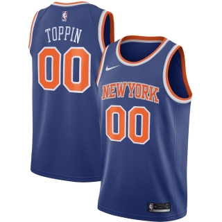 Men's New York Knicks Obi Toppin Nike Royal 2020 NBA Draft First Round Pick Swingman Jersey – Icon Edition