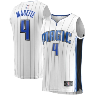 Men's Orlando Magic Josh Magette Fanatics Branded White Fast Break Replica Player Team Jersey - Association Edition